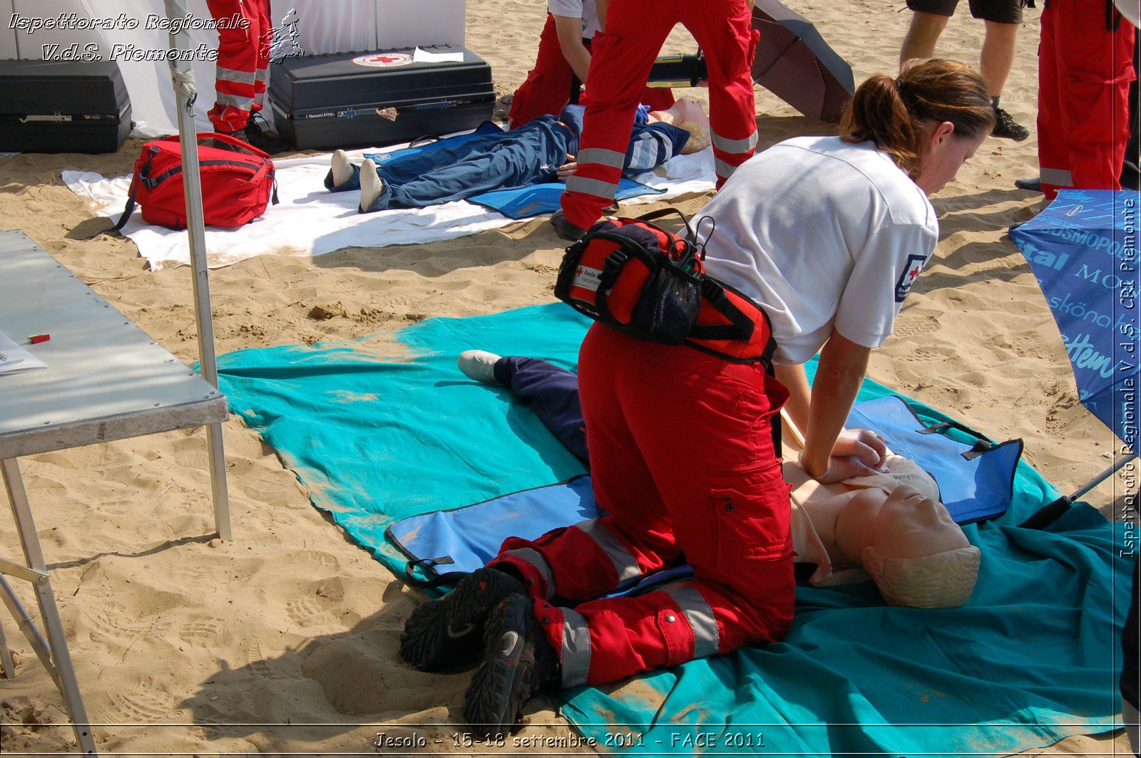 Jesolo - 15-18 settembre 2011 - FACE 2011 - Croce Rossa Italiana - Ispettorato Regionale Volontari del Soccorso Piemonte