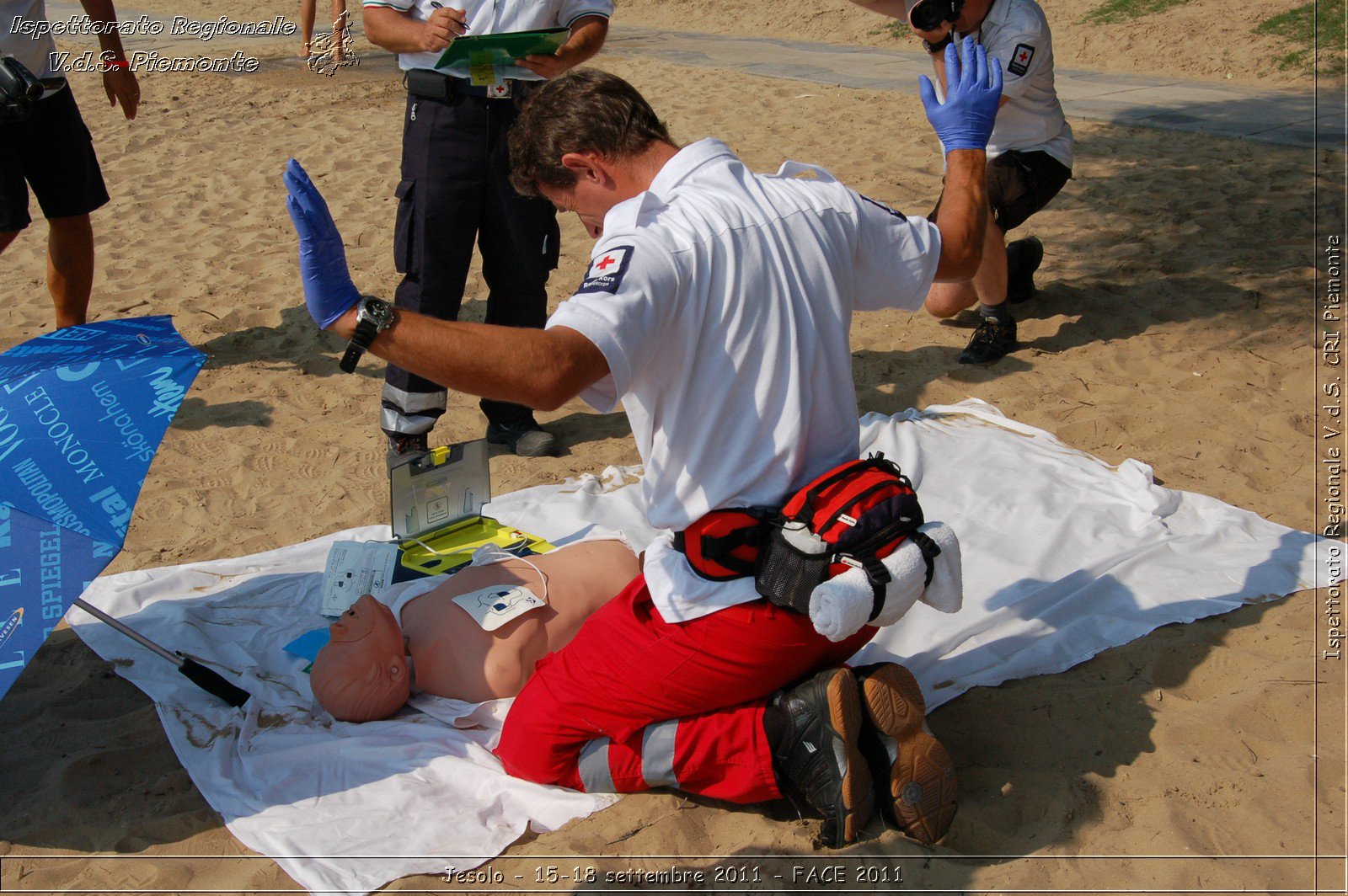 Jesolo - 15-18 settembre 2011 - FACE 2011 - Croce Rossa Italiana - Ispettorato Regionale Volontari del Soccorso Piemonte