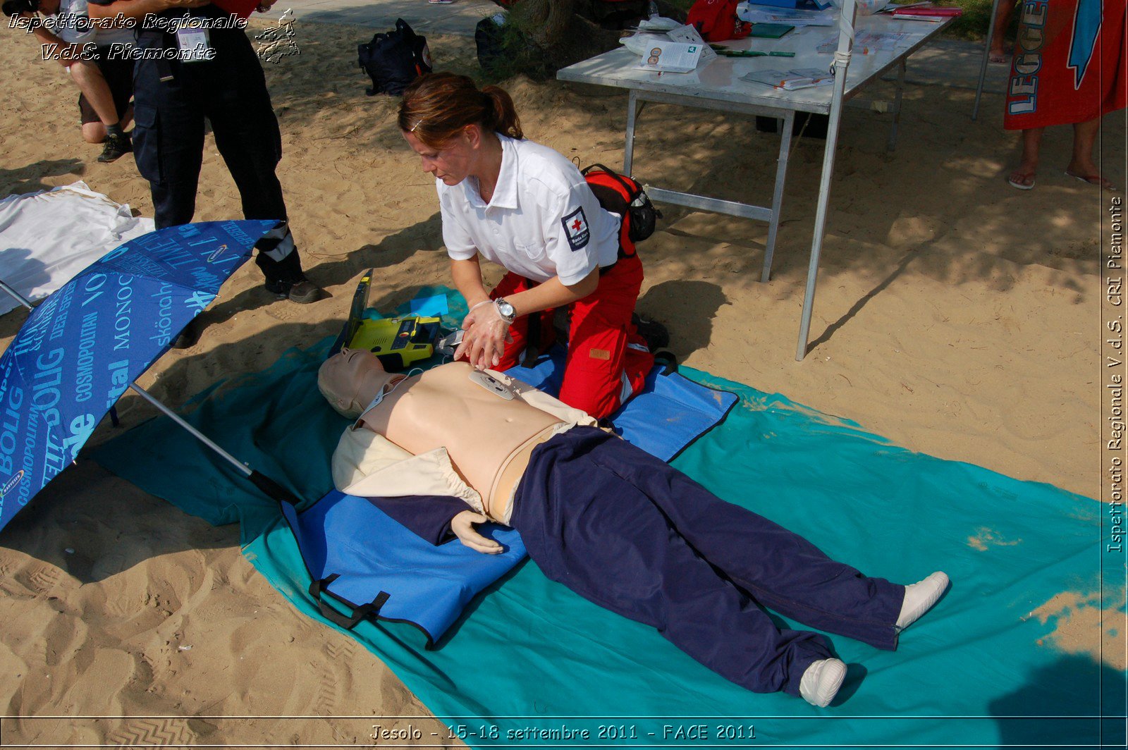 Jesolo - 15-18 settembre 2011 - FACE 2011 - Croce Rossa Italiana - Ispettorato Regionale Volontari del Soccorso Piemonte