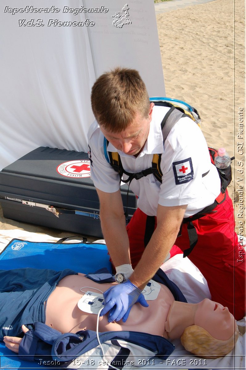 Jesolo - 15-18 settembre 2011 - FACE 2011 - Croce Rossa Italiana - Ispettorato Regionale Volontari del Soccorso Piemonte