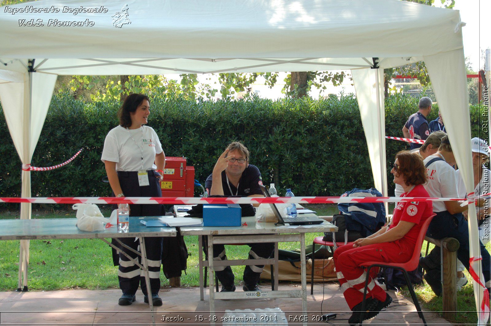 Jesolo - 15-18 settembre 2011 - FACE 2011 - Croce Rossa Italiana - Ispettorato Regionale Volontari del Soccorso Piemonte