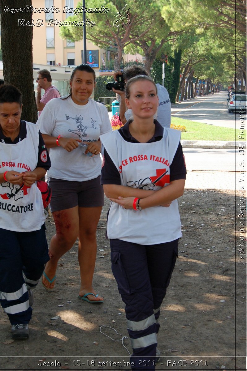 Jesolo - 15-18 settembre 2011 - FACE 2011 - Croce Rossa Italiana - Ispettorato Regionale Volontari del Soccorso Piemonte