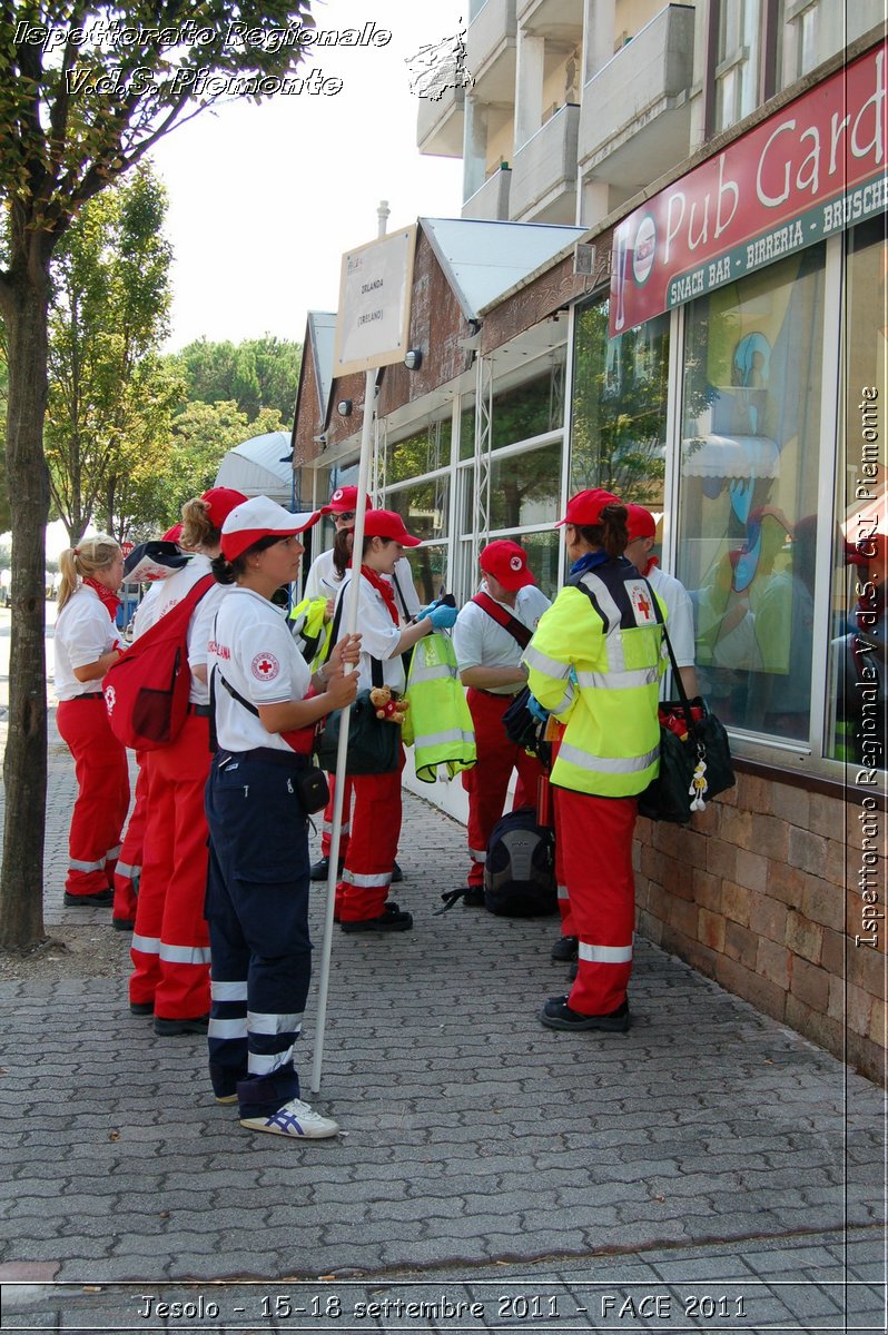 Jesolo - 15-18 settembre 2011 - FACE 2011 - Croce Rossa Italiana - Ispettorato Regionale Volontari del Soccorso Piemonte