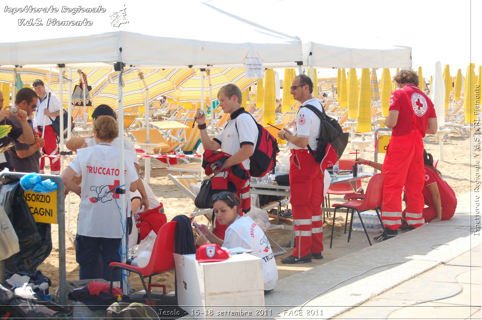 Jesolo - 15-18 settembre 2011 - FACE 2011 - Croce Rossa Italiana - Ispettorato Regionale Volontari del Soccorso Piemonte