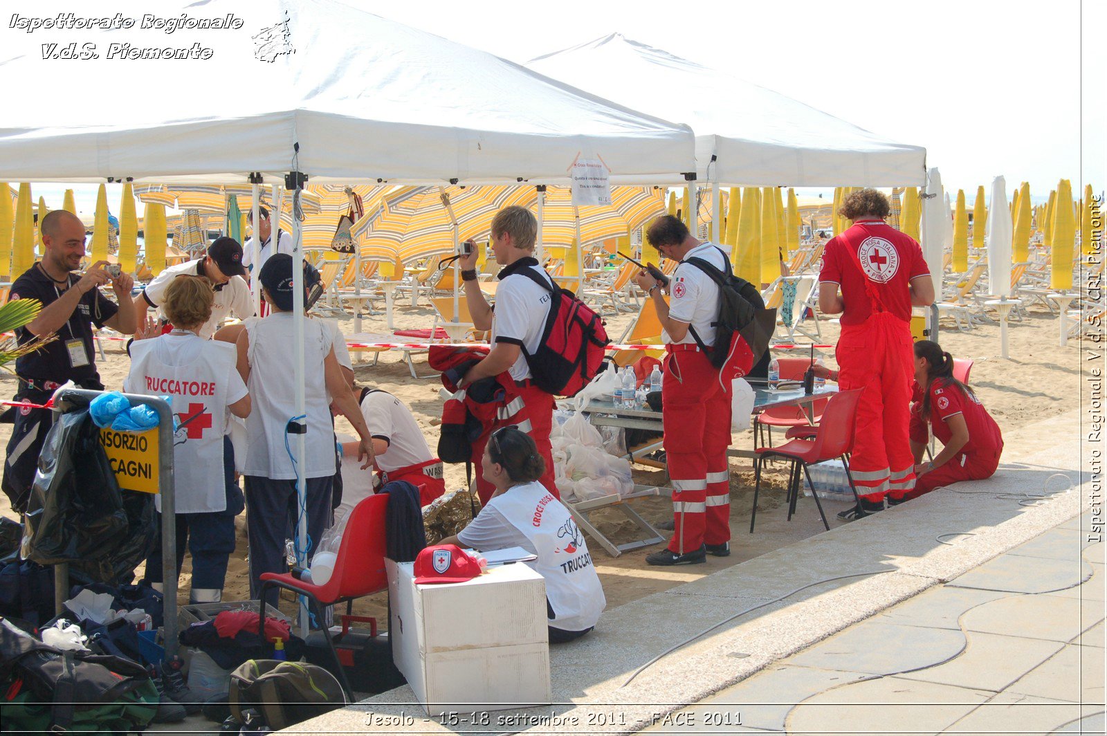 Jesolo - 15-18 settembre 2011 - FACE 2011 - Croce Rossa Italiana - Ispettorato Regionale Volontari del Soccorso Piemonte