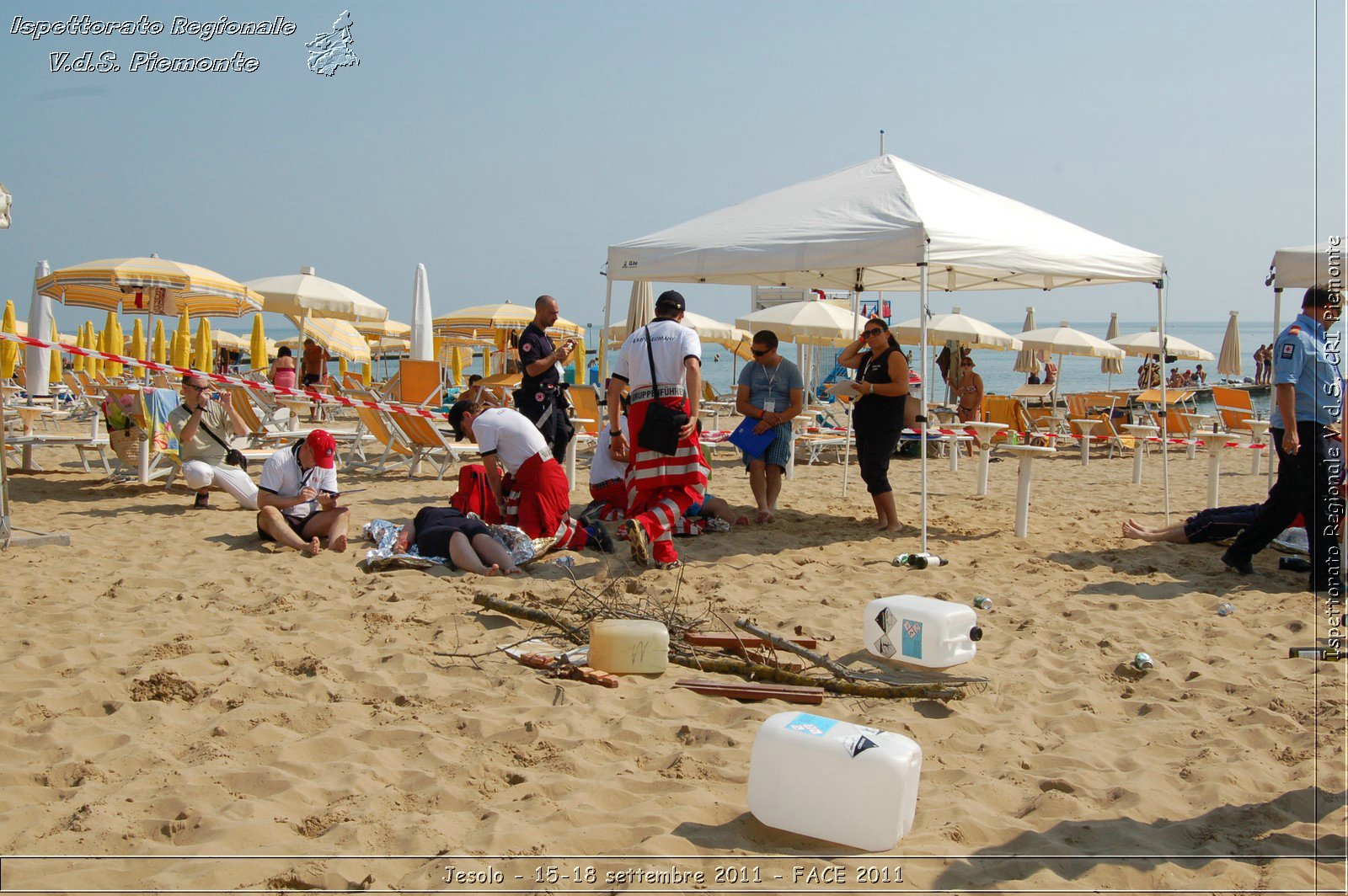 Jesolo - 15-18 settembre 2011 - FACE 2011 - Croce Rossa Italiana - Ispettorato Regionale Volontari del Soccorso Piemonte