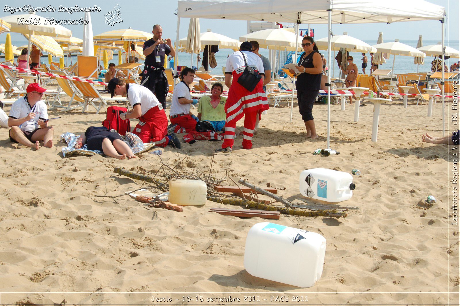 Jesolo - 15-18 settembre 2011 - FACE 2011 - Croce Rossa Italiana - Ispettorato Regionale Volontari del Soccorso Piemonte