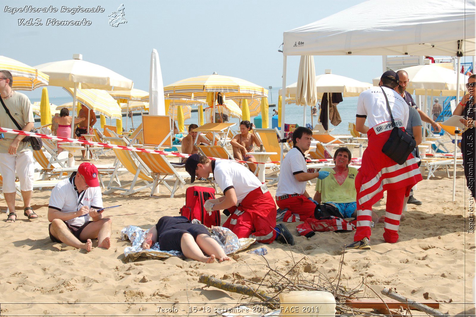 Jesolo - 15-18 settembre 2011 - FACE 2011 - Croce Rossa Italiana - Ispettorato Regionale Volontari del Soccorso Piemonte