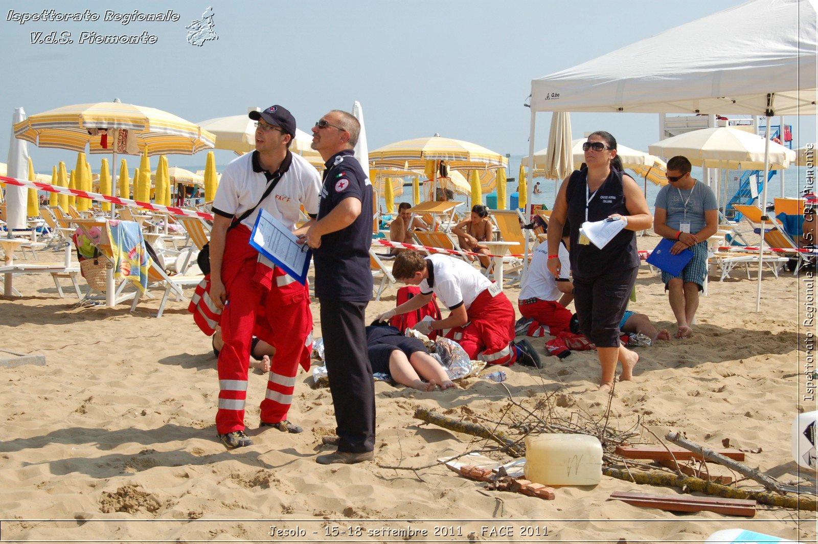 Jesolo - 15-18 settembre 2011 - FACE 2011 - Croce Rossa Italiana - Ispettorato Regionale Volontari del Soccorso Piemonte