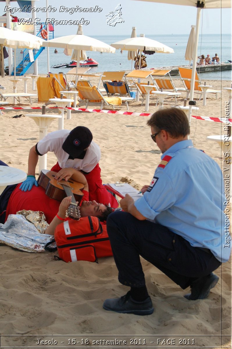 Jesolo - 15-18 settembre 2011 - FACE 2011 - Croce Rossa Italiana - Ispettorato Regionale Volontari del Soccorso Piemonte