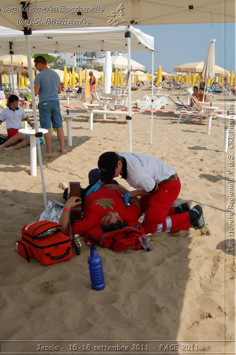 Jesolo - 15-18 settembre 2011 - FACE 2011 - Croce Rossa Italiana - Ispettorato Regionale Volontari del Soccorso Piemonte