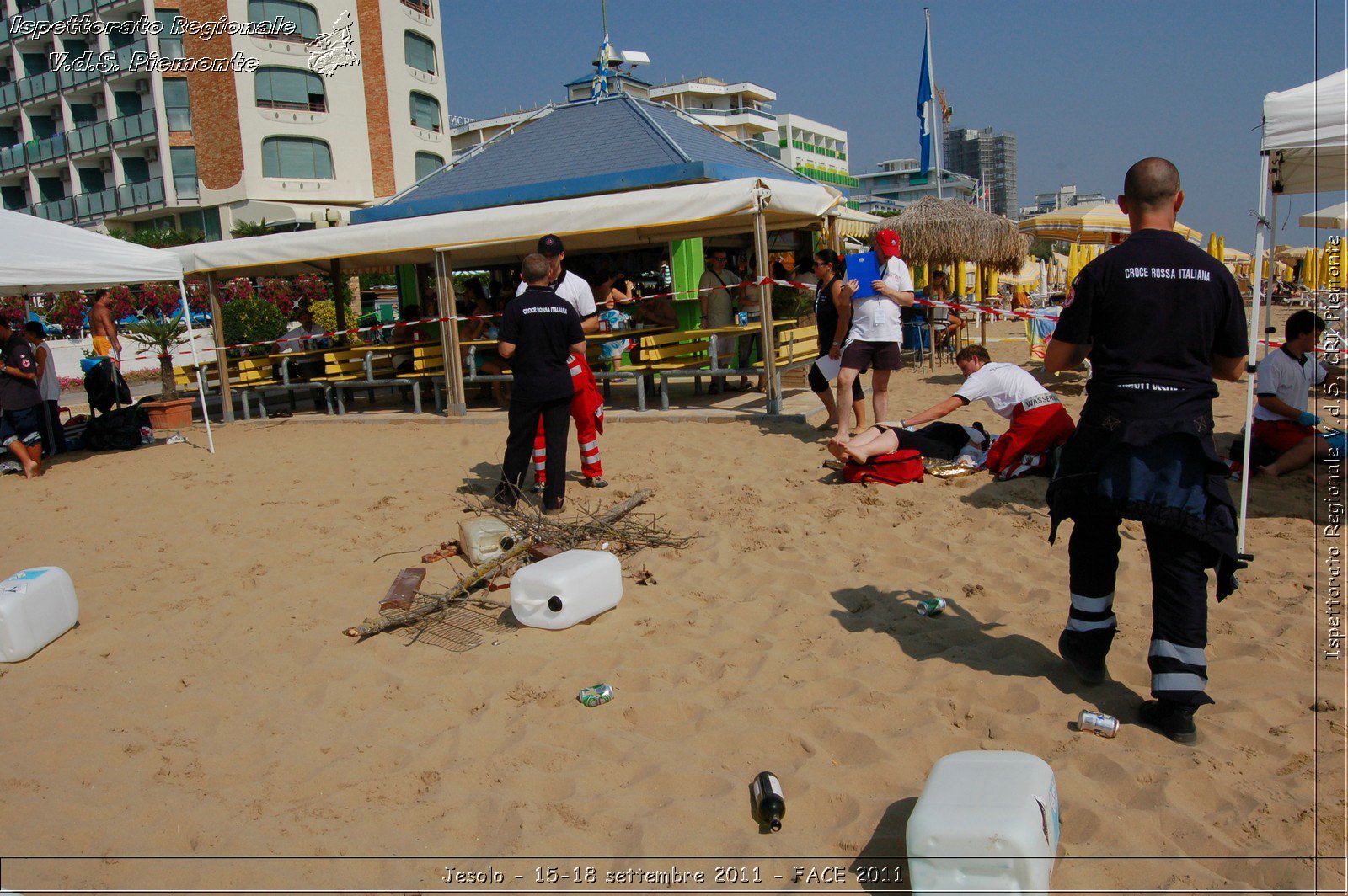 Jesolo - 15-18 settembre 2011 - FACE 2011 - Croce Rossa Italiana - Ispettorato Regionale Volontari del Soccorso Piemonte