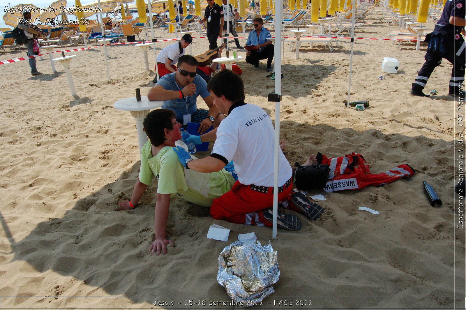 Jesolo - 15-18 settembre 2011 - FACE 2011 - Croce Rossa Italiana - Ispettorato Regionale Volontari del Soccorso Piemonte