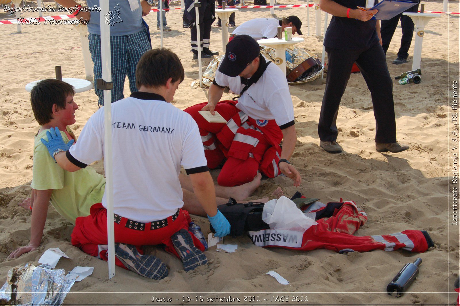 Jesolo - 15-18 settembre 2011 - FACE 2011 - Croce Rossa Italiana - Ispettorato Regionale Volontari del Soccorso Piemonte