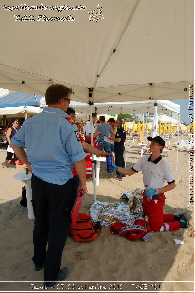 Jesolo - 15-18 settembre 2011 - FACE 2011 - Croce Rossa Italiana - Ispettorato Regionale Volontari del Soccorso Piemonte