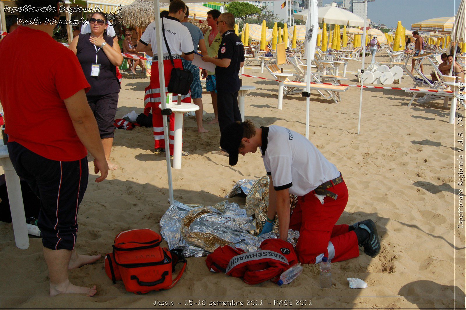 Jesolo - 15-18 settembre 2011 - FACE 2011 - Croce Rossa Italiana - Ispettorato Regionale Volontari del Soccorso Piemonte