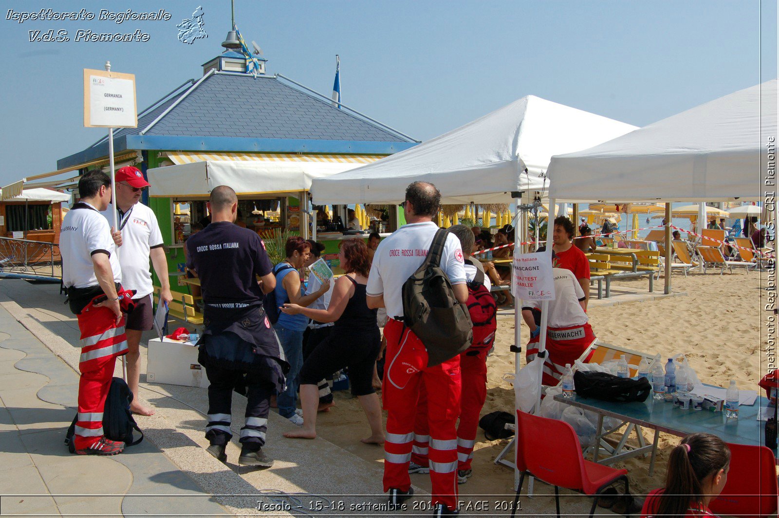 Jesolo - 15-18 settembre 2011 - FACE 2011 - Croce Rossa Italiana - Ispettorato Regionale Volontari del Soccorso Piemonte