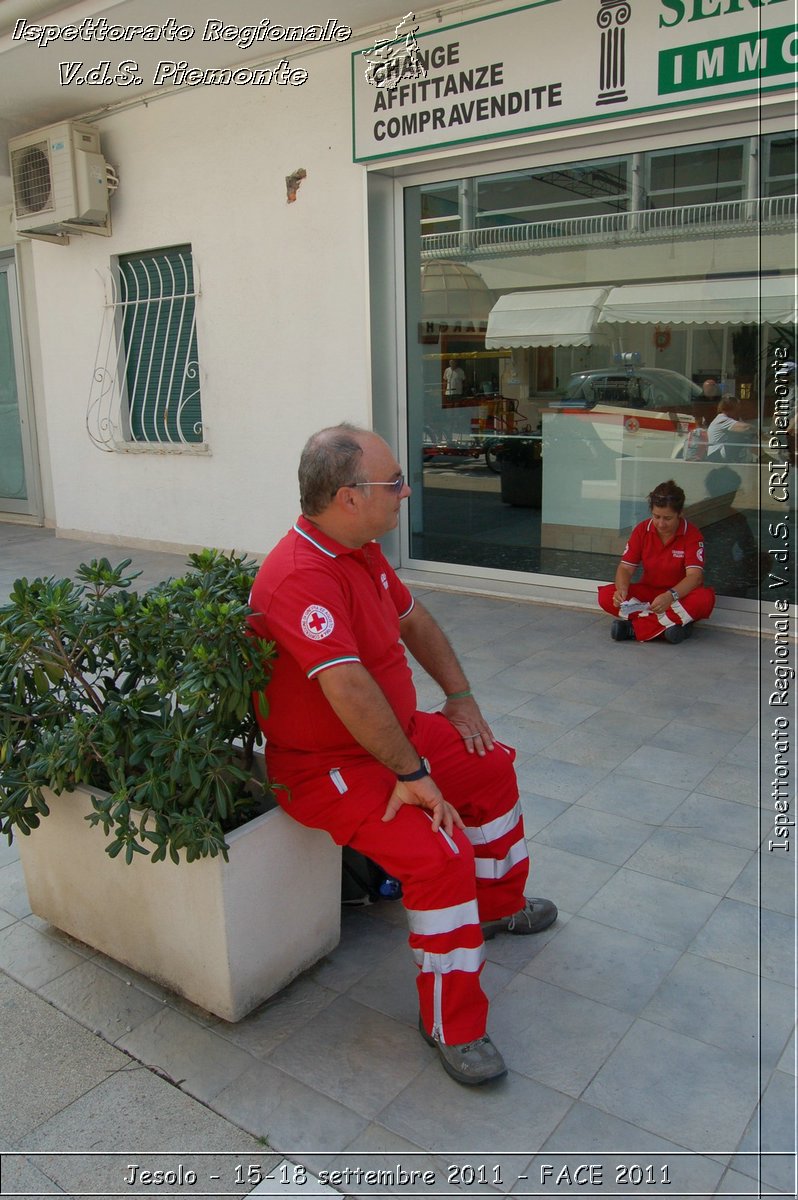 Jesolo - 15-18 settembre 2011 - FACE 2011 - Croce Rossa Italiana - Ispettorato Regionale Volontari del Soccorso Piemonte