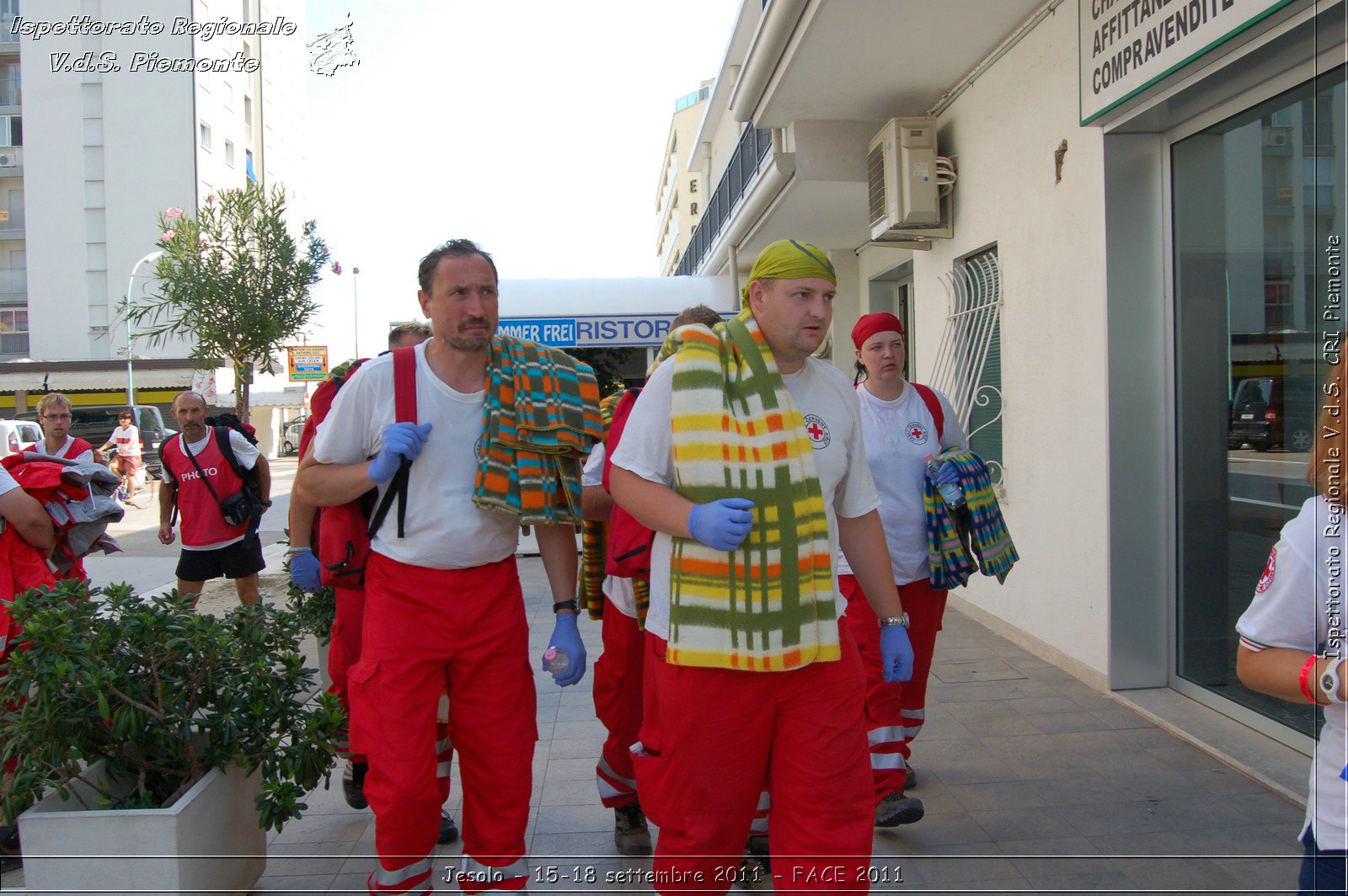 Jesolo - 15-18 settembre 2011 - FACE 2011 - Croce Rossa Italiana - Ispettorato Regionale Volontari del Soccorso Piemonte