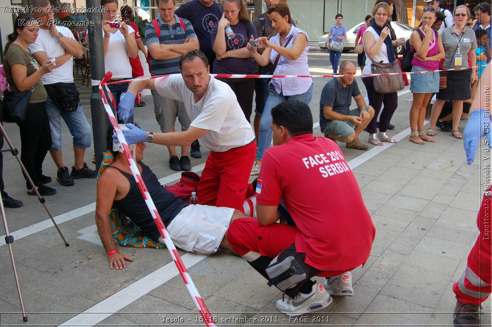 Jesolo - 15-18 settembre 2011 - FACE 2011 - Croce Rossa Italiana - Ispettorato Regionale Volontari del Soccorso Piemonte