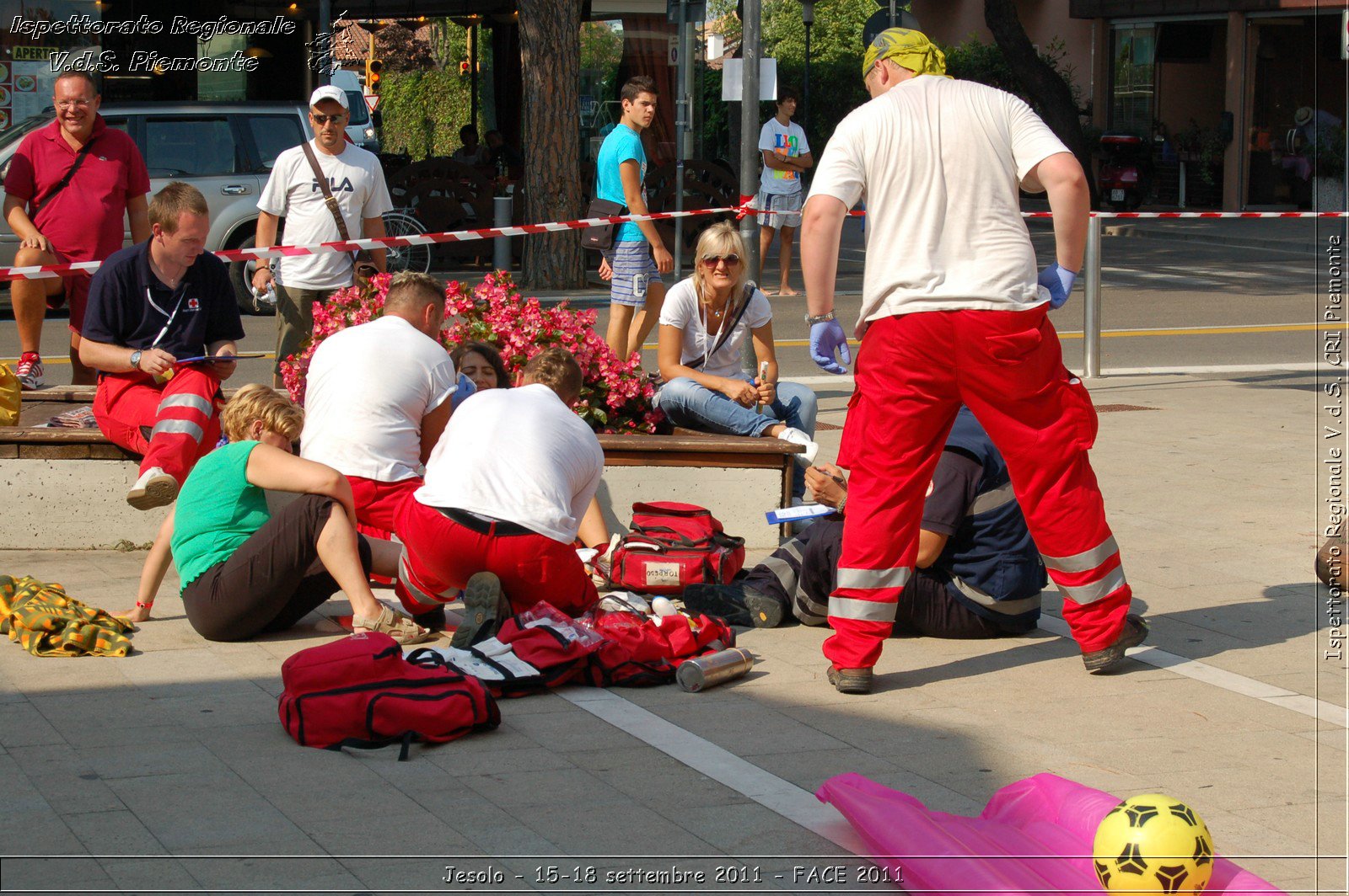 Jesolo - 15-18 settembre 2011 - FACE 2011 - Croce Rossa Italiana - Ispettorato Regionale Volontari del Soccorso Piemonte