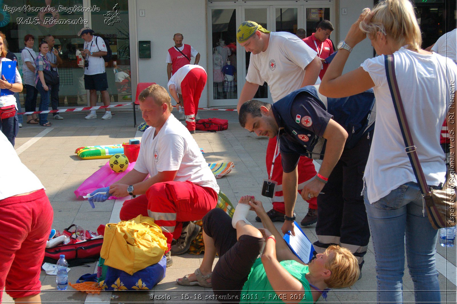 Jesolo - 15-18 settembre 2011 - FACE 2011 - Croce Rossa Italiana - Ispettorato Regionale Volontari del Soccorso Piemonte