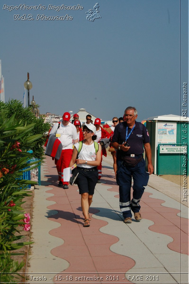 Jesolo - 15-18 settembre 2011 - FACE 2011 - Croce Rossa Italiana - Ispettorato Regionale Volontari del Soccorso Piemonte