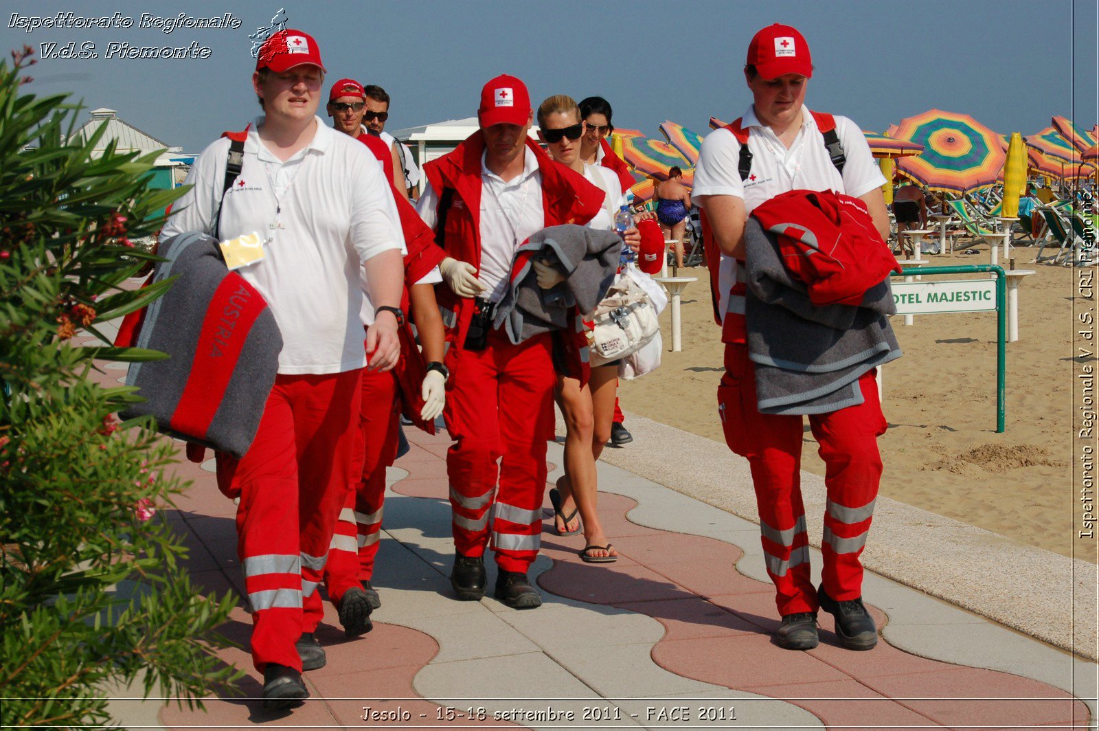 Jesolo - 15-18 settembre 2011 - FACE 2011 - Croce Rossa Italiana - Ispettorato Regionale Volontari del Soccorso Piemonte