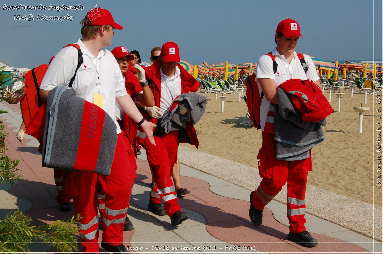 Jesolo - 15-18 settembre 2011 - FACE 2011 - Croce Rossa Italiana - Ispettorato Regionale Volontari del Soccorso Piemonte