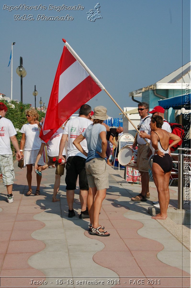 Jesolo - 15-18 settembre 2011 - FACE 2011 - Croce Rossa Italiana - Ispettorato Regionale Volontari del Soccorso Piemonte