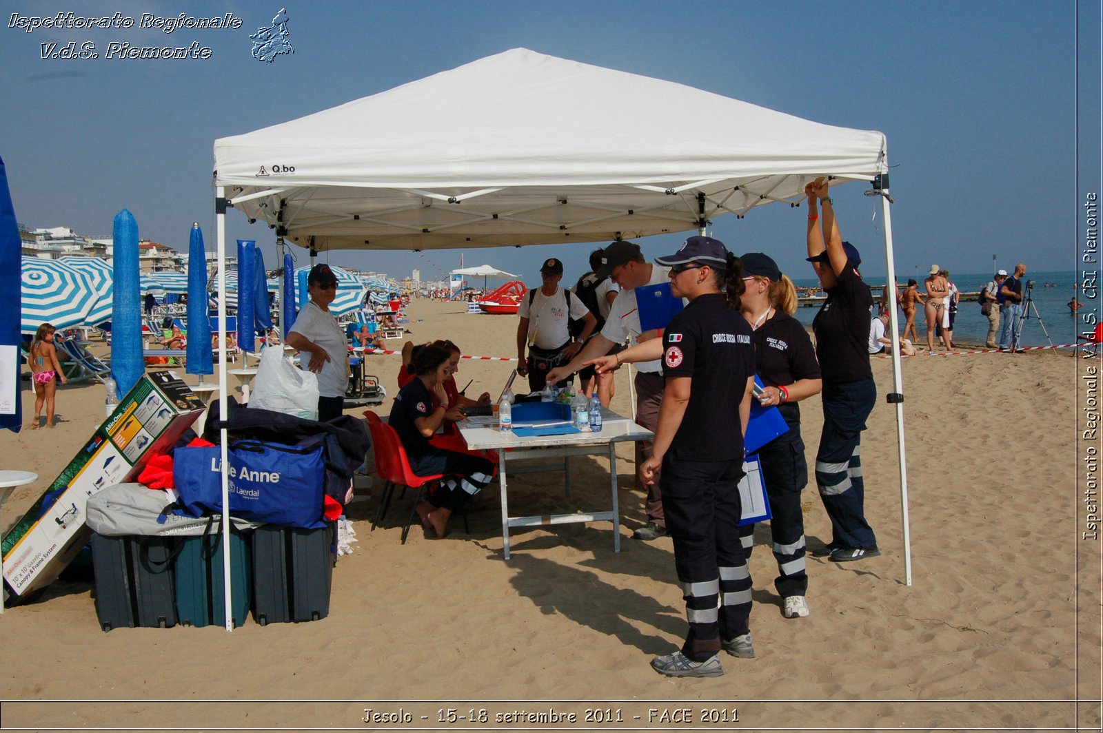 Jesolo - 15-18 settembre 2011 - FACE 2011 - Croce Rossa Italiana - Ispettorato Regionale Volontari del Soccorso Piemonte