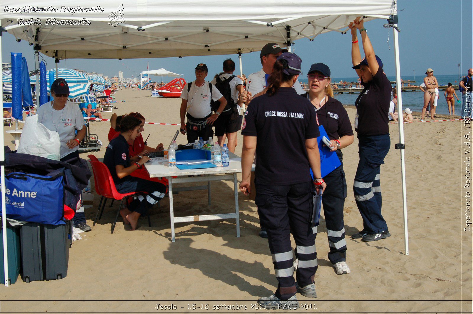 Jesolo - 15-18 settembre 2011 - FACE 2011 - Croce Rossa Italiana - Ispettorato Regionale Volontari del Soccorso Piemonte