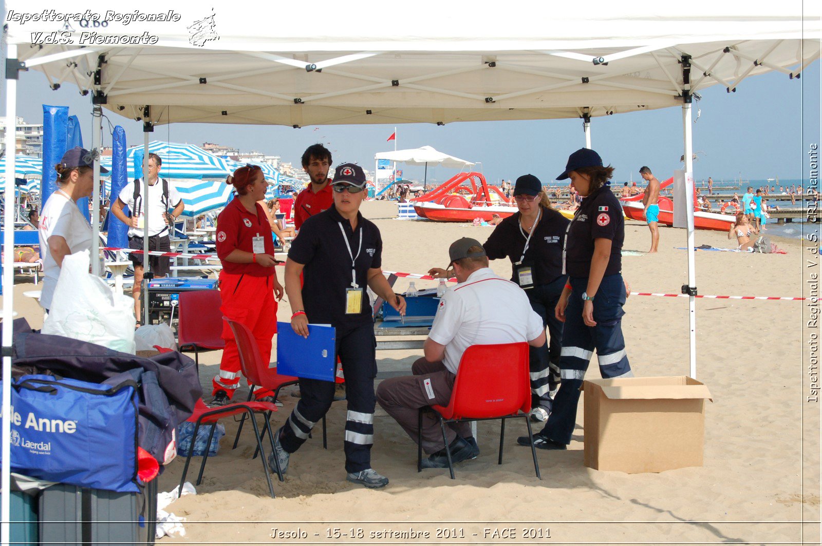 Jesolo - 15-18 settembre 2011 - FACE 2011 - Croce Rossa Italiana - Ispettorato Regionale Volontari del Soccorso Piemonte