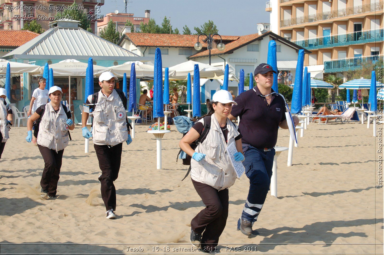 Jesolo - 15-18 settembre 2011 - FACE 2011 - Croce Rossa Italiana - Ispettorato Regionale Volontari del Soccorso Piemonte