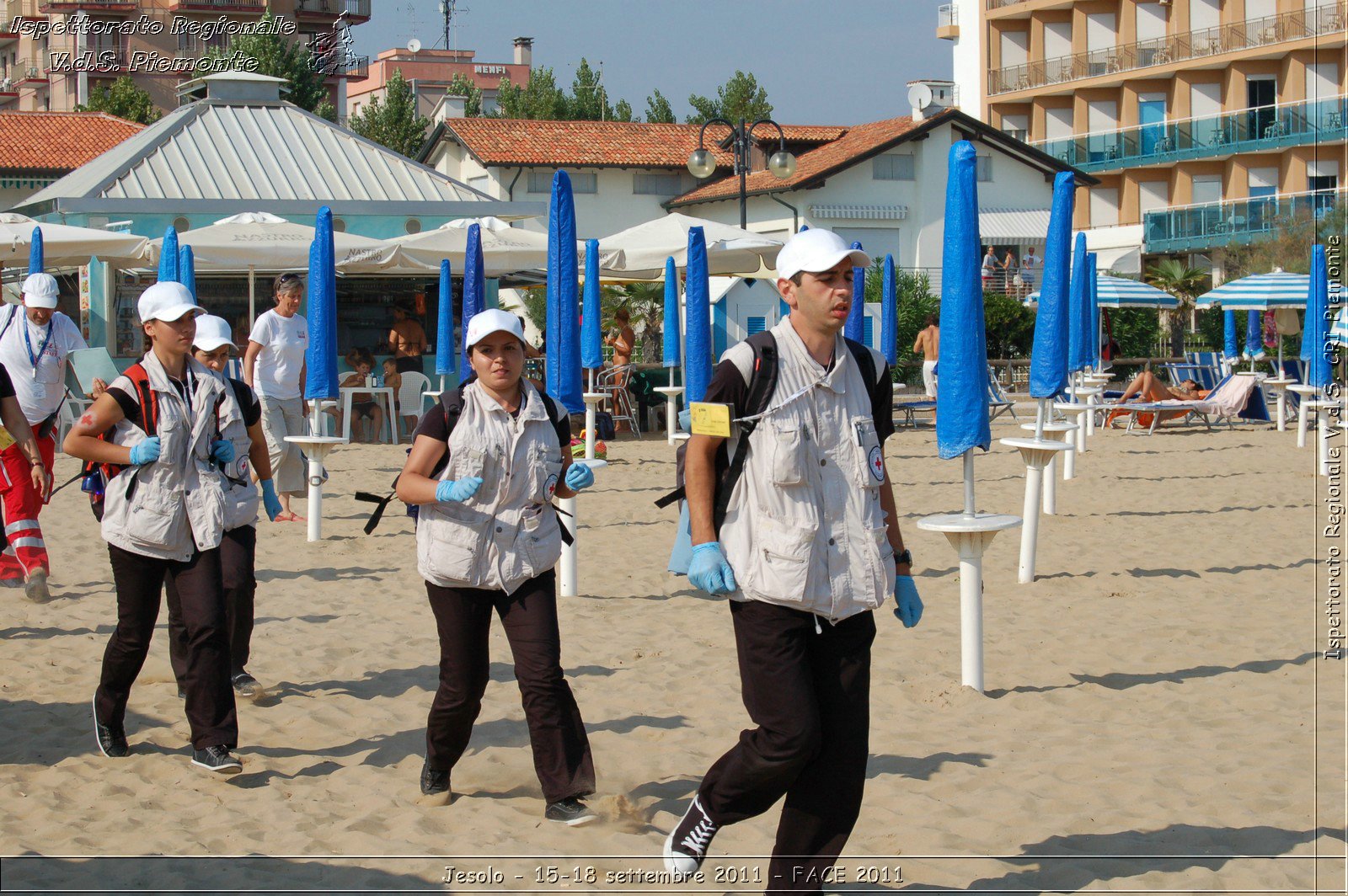 Jesolo - 15-18 settembre 2011 - FACE 2011 - Croce Rossa Italiana - Ispettorato Regionale Volontari del Soccorso Piemonte