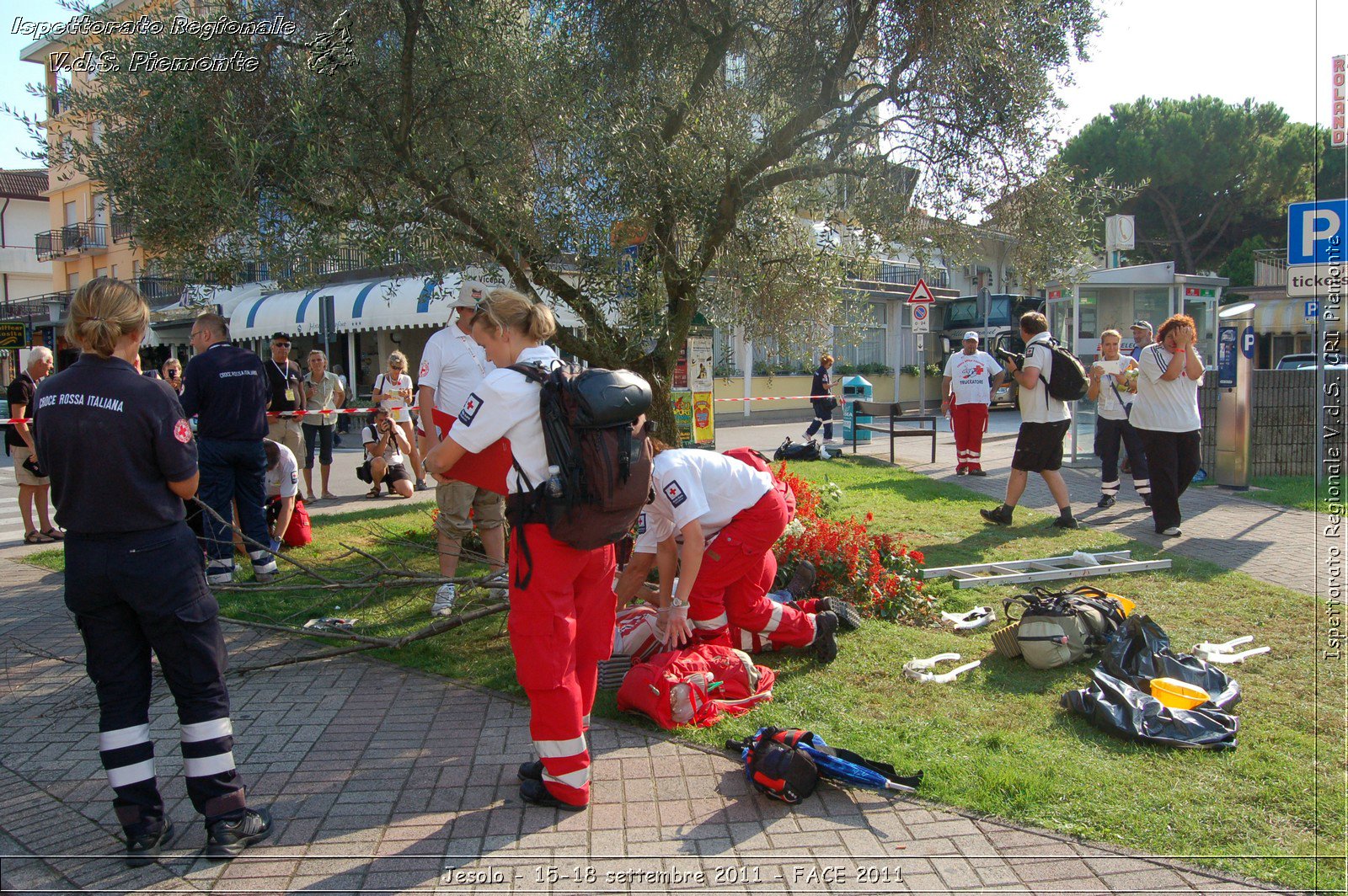 Jesolo - 15-18 settembre 2011 - FACE 2011 - Croce Rossa Italiana - Ispettorato Regionale Volontari del Soccorso Piemonte