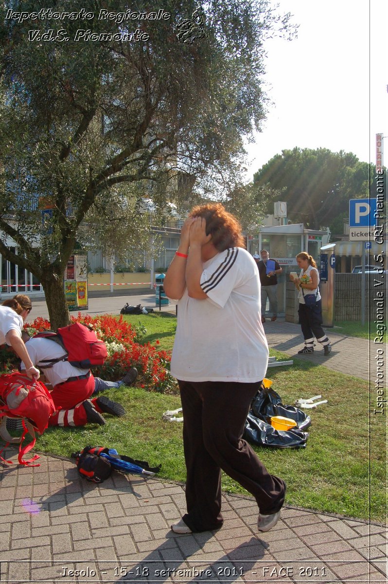 Jesolo - 15-18 settembre 2011 - FACE 2011 - Croce Rossa Italiana - Ispettorato Regionale Volontari del Soccorso Piemonte