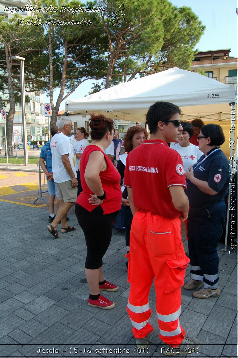 Jesolo - 15-18 settembre 2011 - FACE 2011 - Croce Rossa Italiana - Ispettorato Regionale Volontari del Soccorso Piemonte