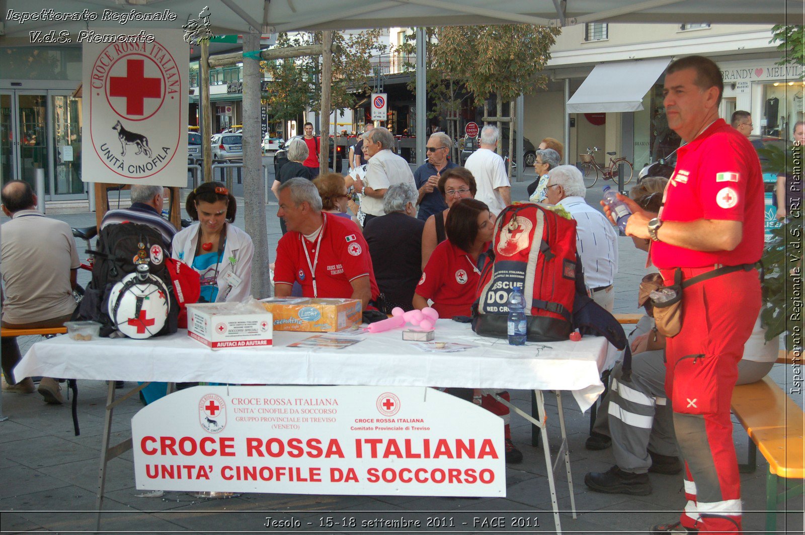 Jesolo - 15-18 settembre 2011 - FACE 2011 - Croce Rossa Italiana - Ispettorato Regionale Volontari del Soccorso Piemonte