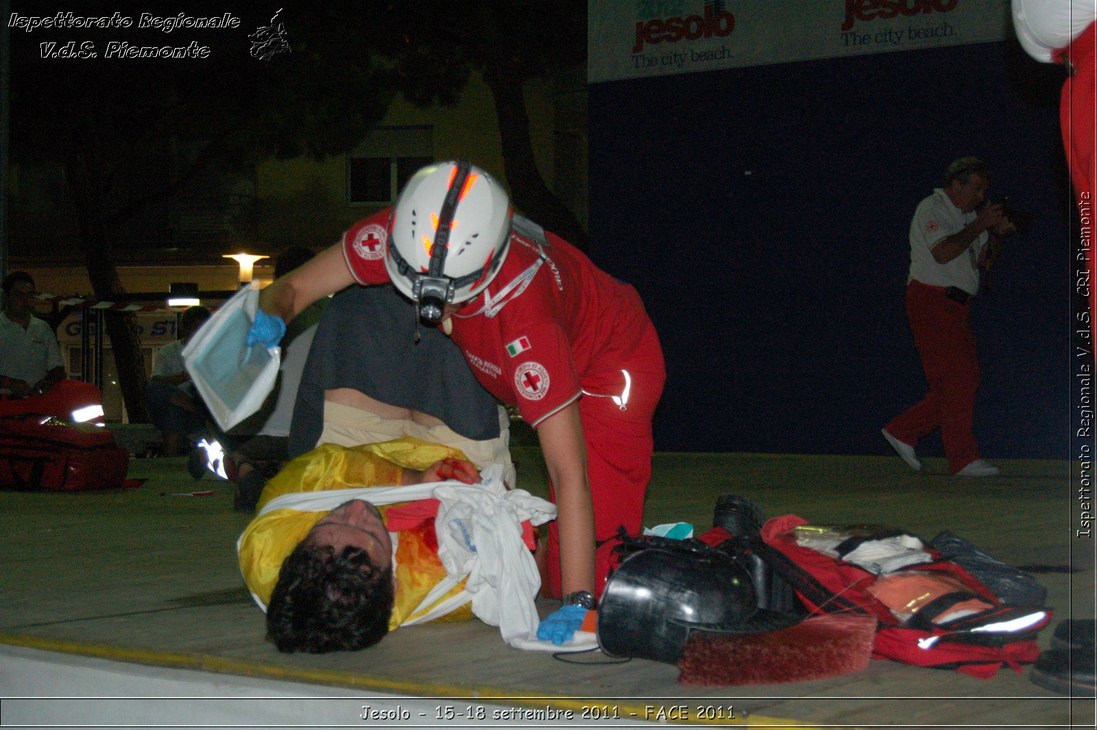 Jesolo - 15-18 settembre 2011 - FACE 2011 - Croce Rossa Italiana - Ispettorato Regionale Volontari del Soccorso Piemonte