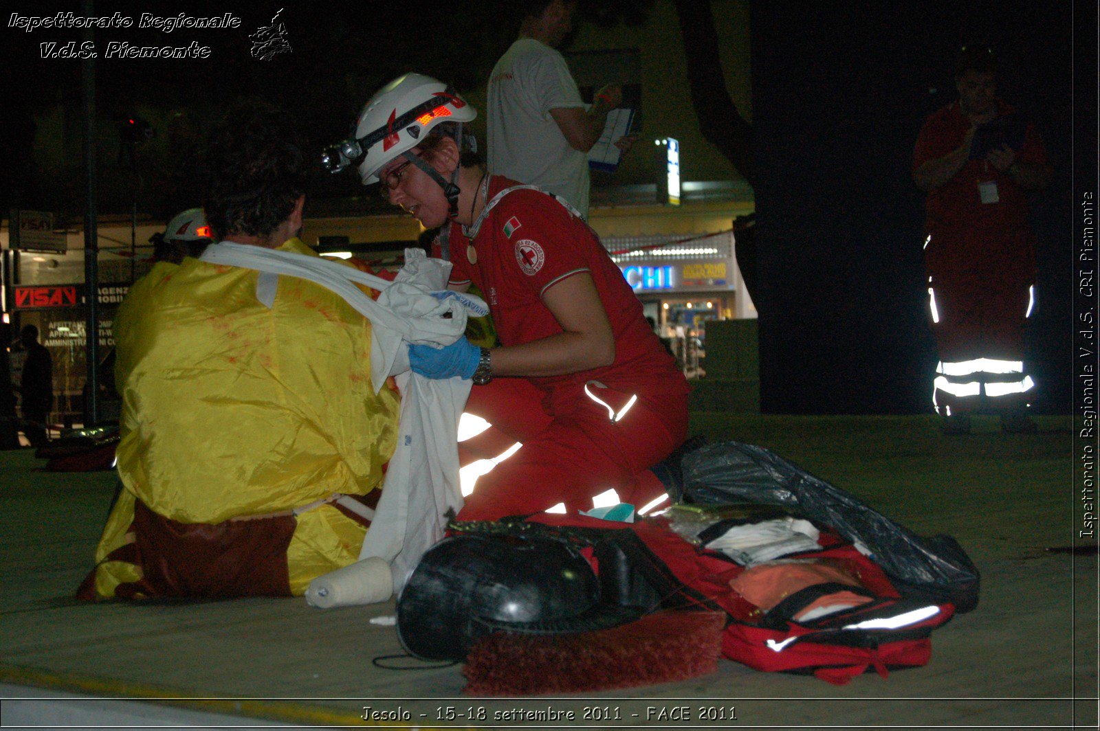 Jesolo - 15-18 settembre 2011 - FACE 2011 - Croce Rossa Italiana - Ispettorato Regionale Volontari del Soccorso Piemonte