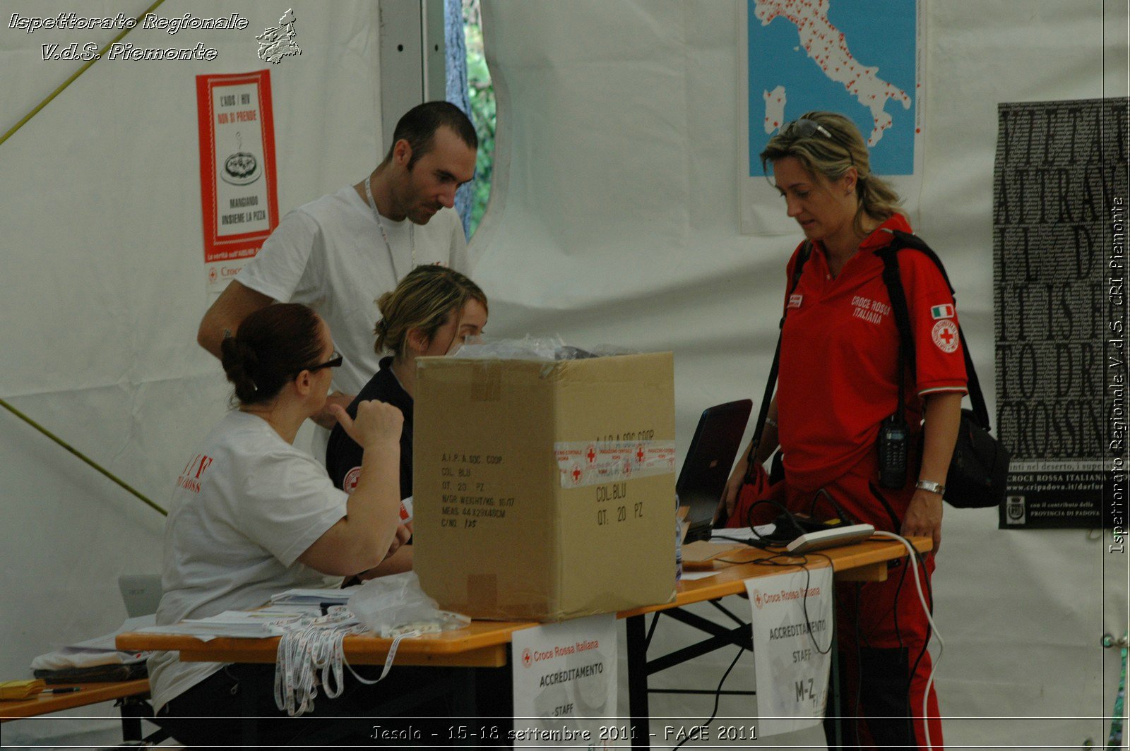 Jesolo - 15-18 settembre 2011 - FACE 2011 - Croce Rossa Italiana - Ispettorato Regionale Volontari del Soccorso Piemonte