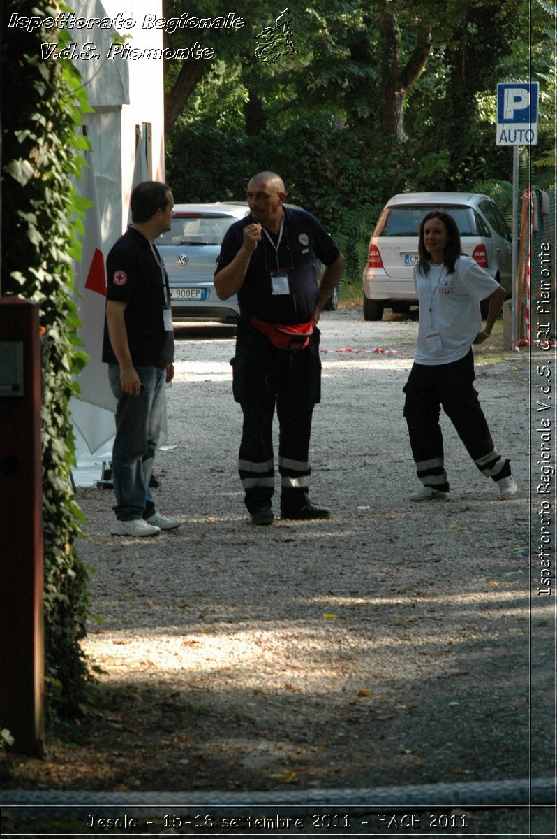 Jesolo - 15-18 settembre 2011 - FACE 2011 - Croce Rossa Italiana - Ispettorato Regionale Volontari del Soccorso Piemonte