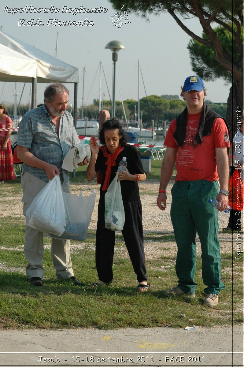 Jesolo - 15-18 settembre 2011 - FACE 2011 - Croce Rossa Italiana - Ispettorato Regionale Volontari del Soccorso Piemonte