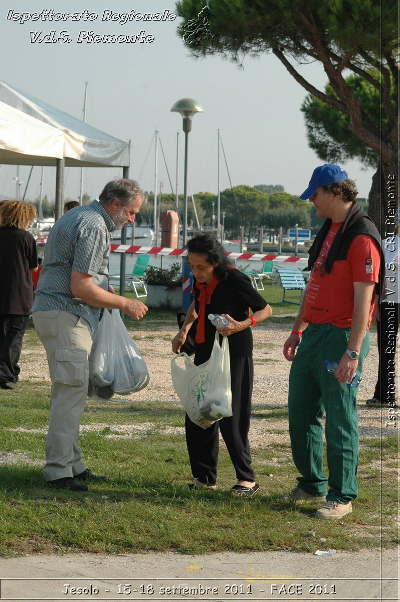 Jesolo - 15-18 settembre 2011 - FACE 2011 - Croce Rossa Italiana - Ispettorato Regionale Volontari del Soccorso Piemonte