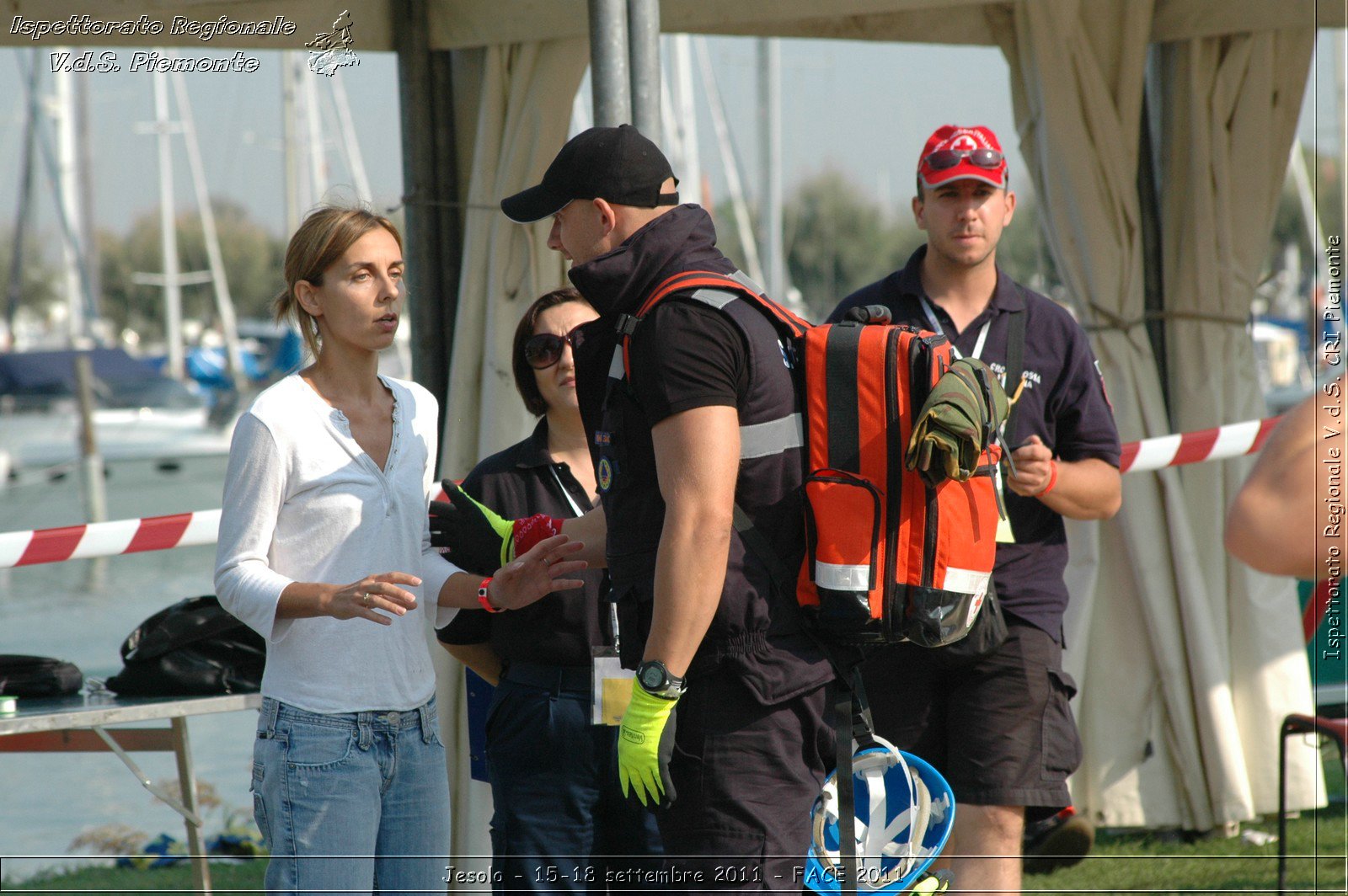 Jesolo - 15-18 settembre 2011 - FACE 2011 - Croce Rossa Italiana - Ispettorato Regionale Volontari del Soccorso Piemonte