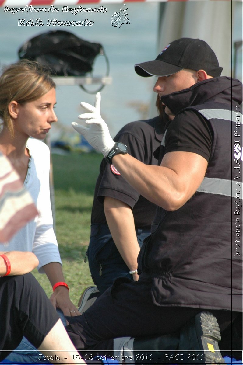 Jesolo - 15-18 settembre 2011 - FACE 2011 - Croce Rossa Italiana - Ispettorato Regionale Volontari del Soccorso Piemonte