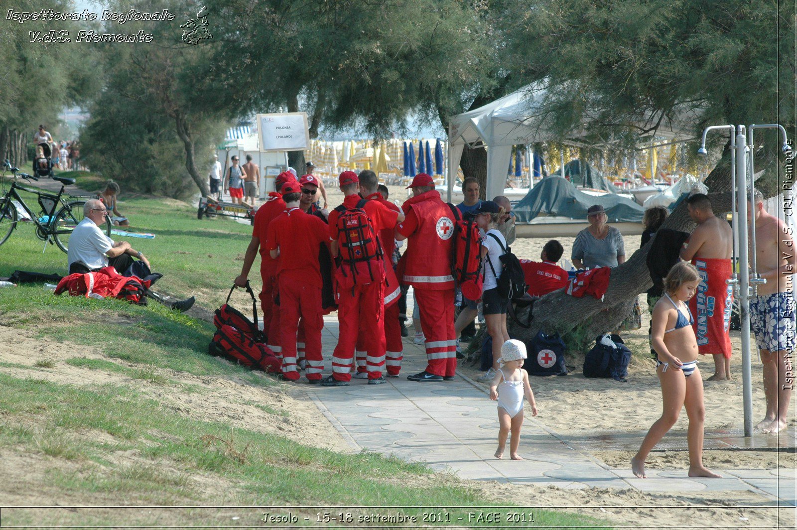 Jesolo - 15-18 settembre 2011 - FACE 2011 - Croce Rossa Italiana - Ispettorato Regionale Volontari del Soccorso Piemonte