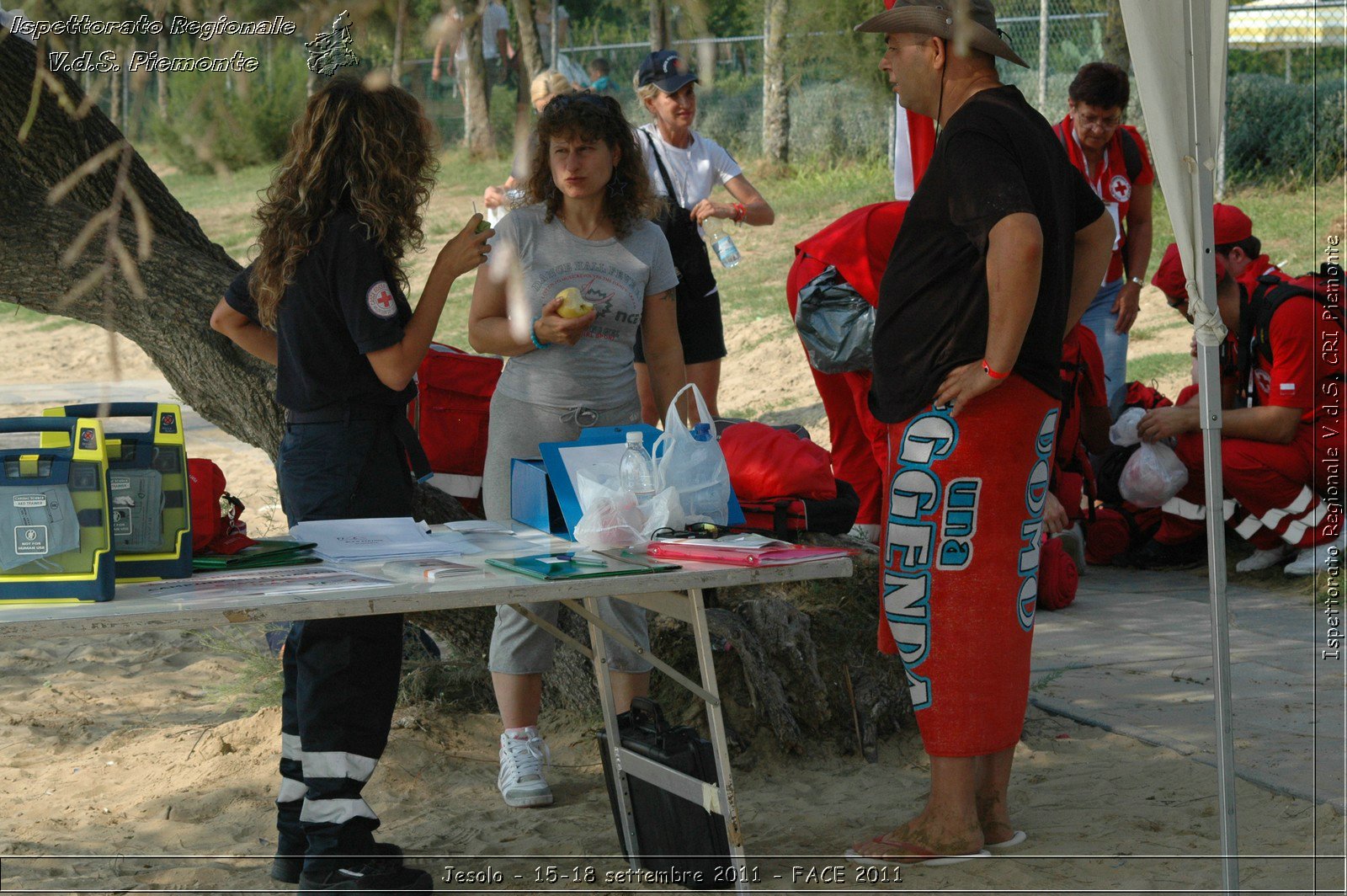 Jesolo - 15-18 settembre 2011 - FACE 2011 - Croce Rossa Italiana - Ispettorato Regionale Volontari del Soccorso Piemonte