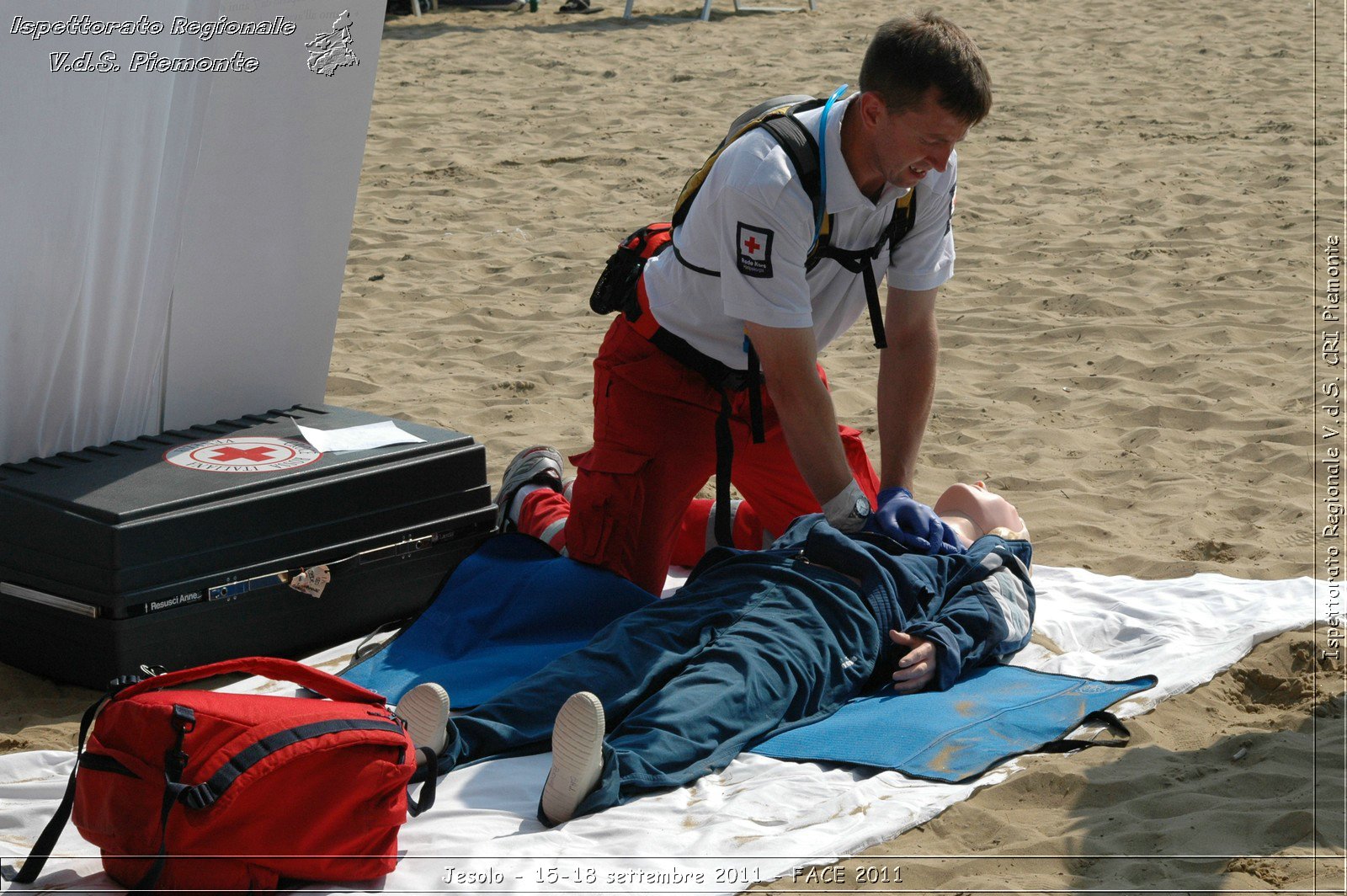 Jesolo - 15-18 settembre 2011 - FACE 2011 - Croce Rossa Italiana - Ispettorato Regionale Volontari del Soccorso Piemonte